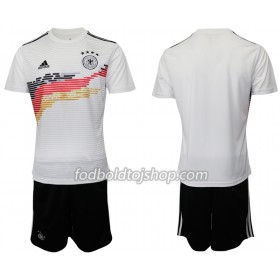 Tyskland Børn Hjemme Fodboldsæt 2019 S/S (+ Korte bukser)